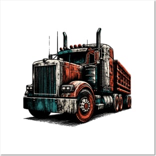 Tractor unit Posters and Art